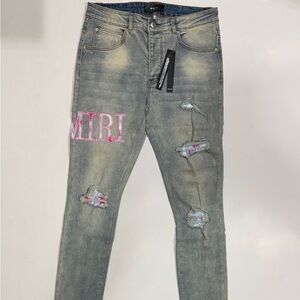 Grey Amiri Jeans Size 30